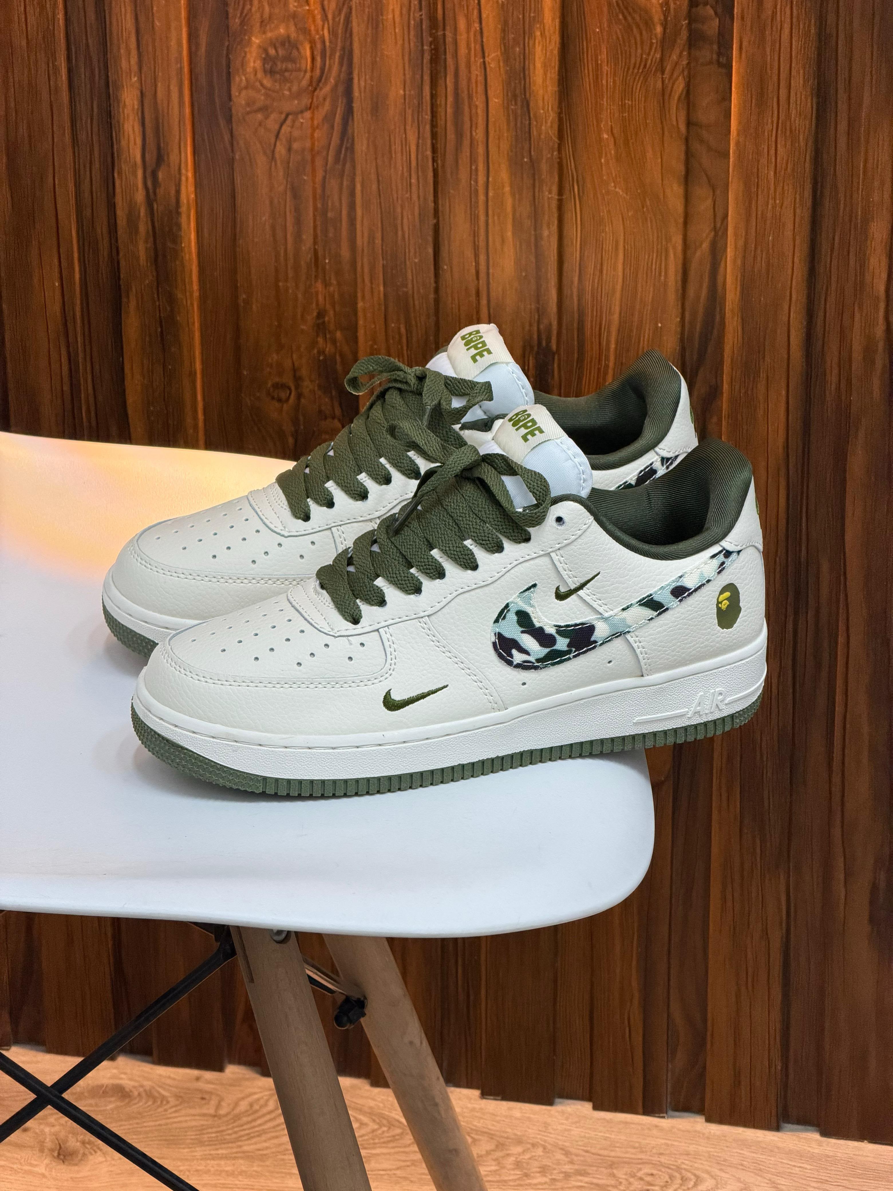 NK AF1 GREEN PRINT C